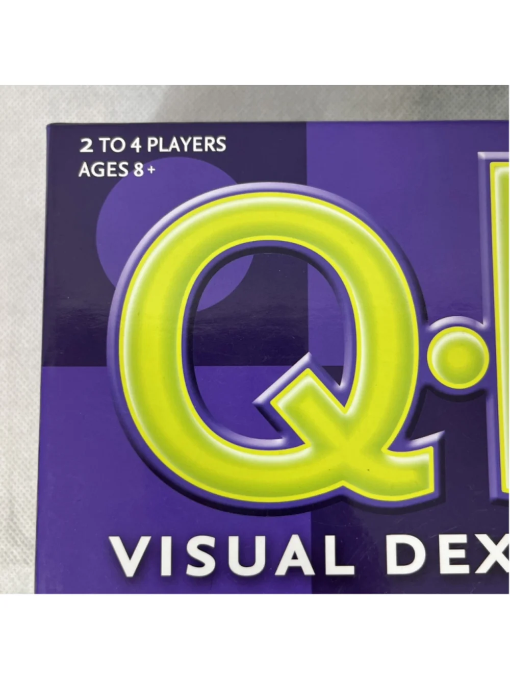 MindWare Q-bitz Board Game Visual Dexterity Cubed Puzzle Strategy Family CIB